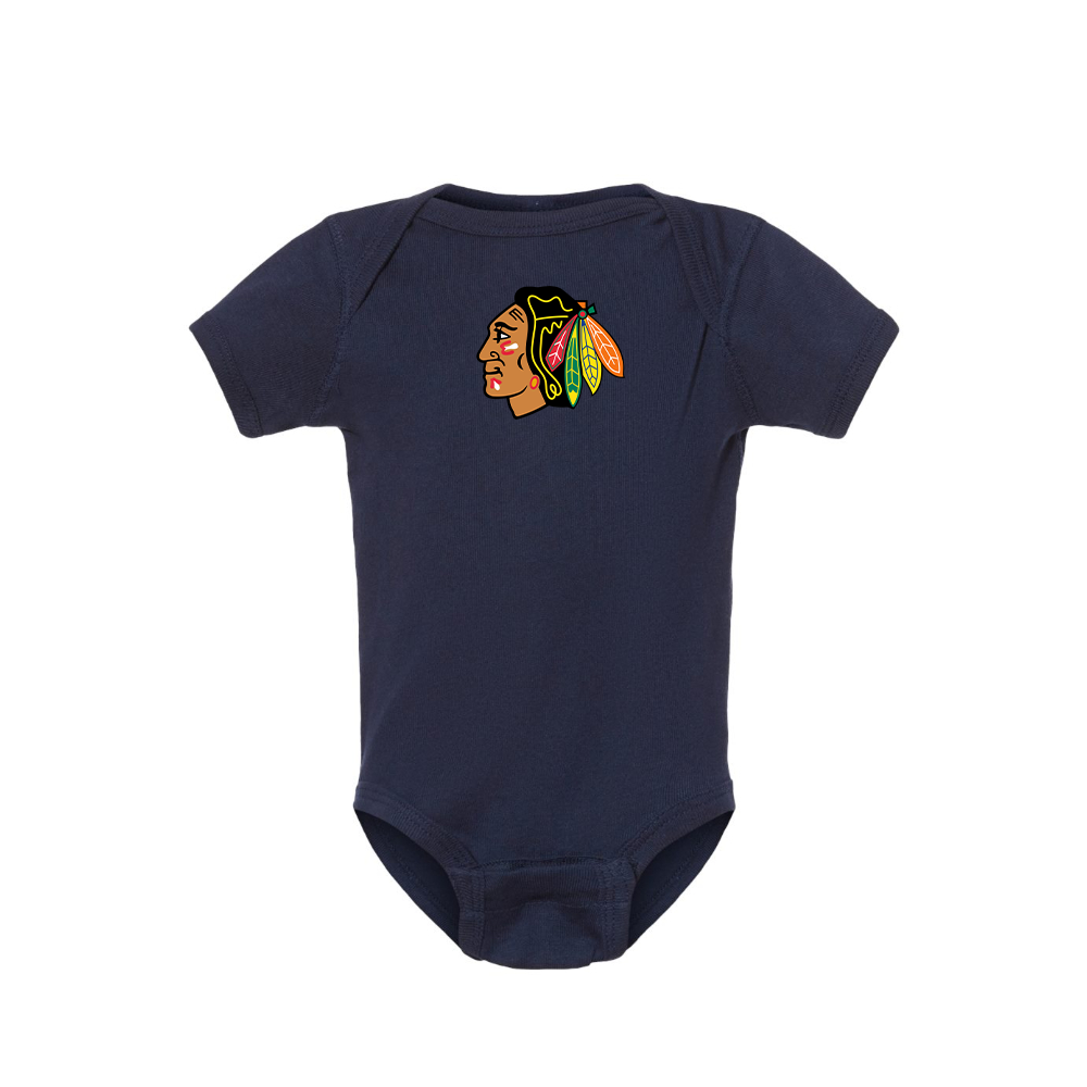 Blackhawks Logo Baby Romper Onesie