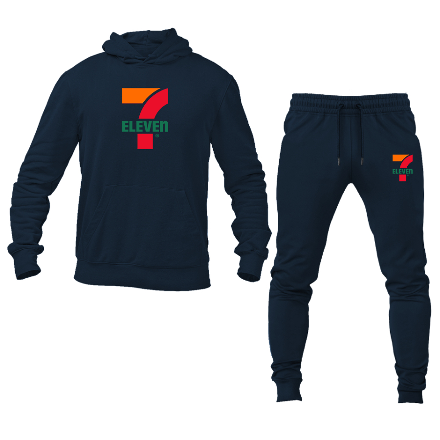 Men's 7 Eleven Logo Hoodie Joggers Set