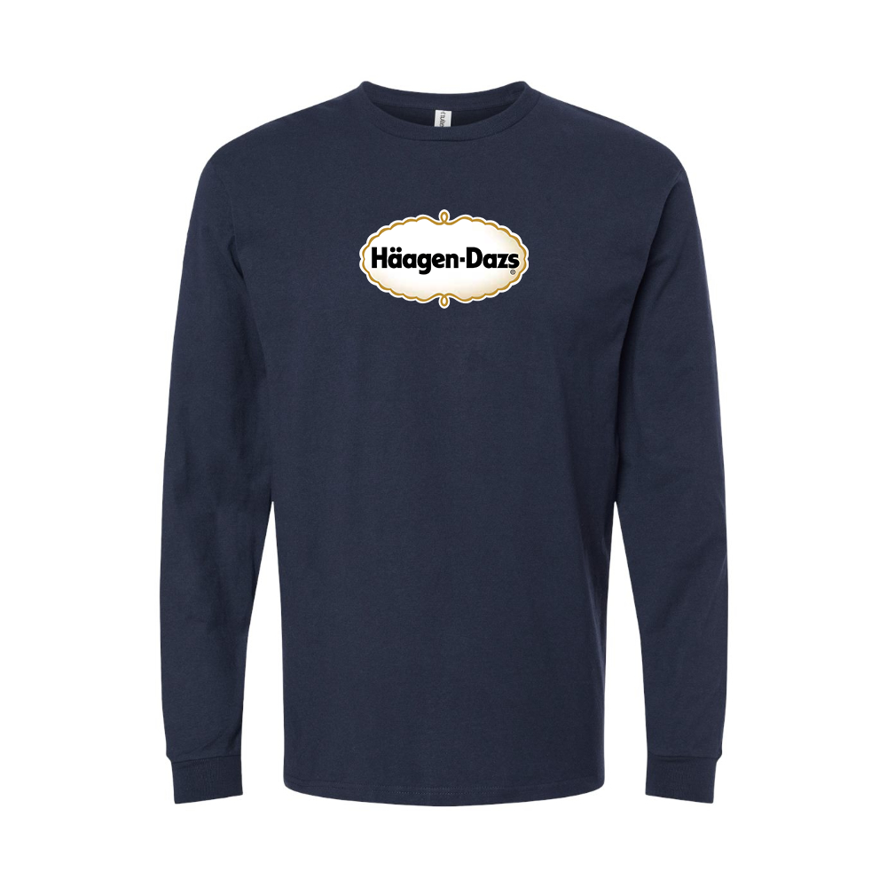 Youth Haagen Dazs Logo Cotton Long Sleeve T-Shirt