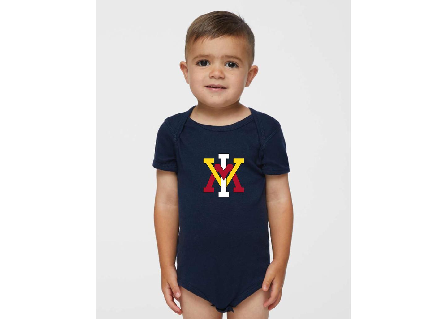 VMI Keydets Rabbit Skins Infant Baby Rib Bodysuit