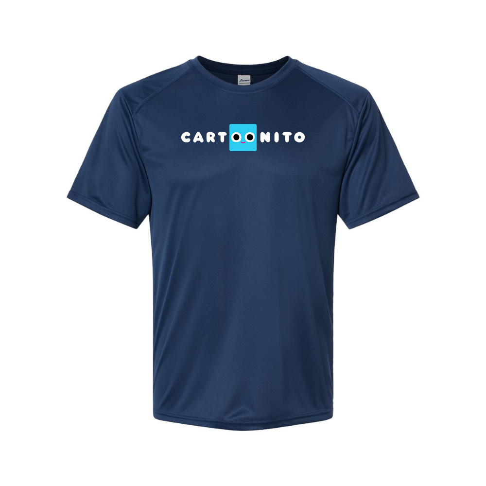 Men's Cartoonito Logo Polyester T-Shirt