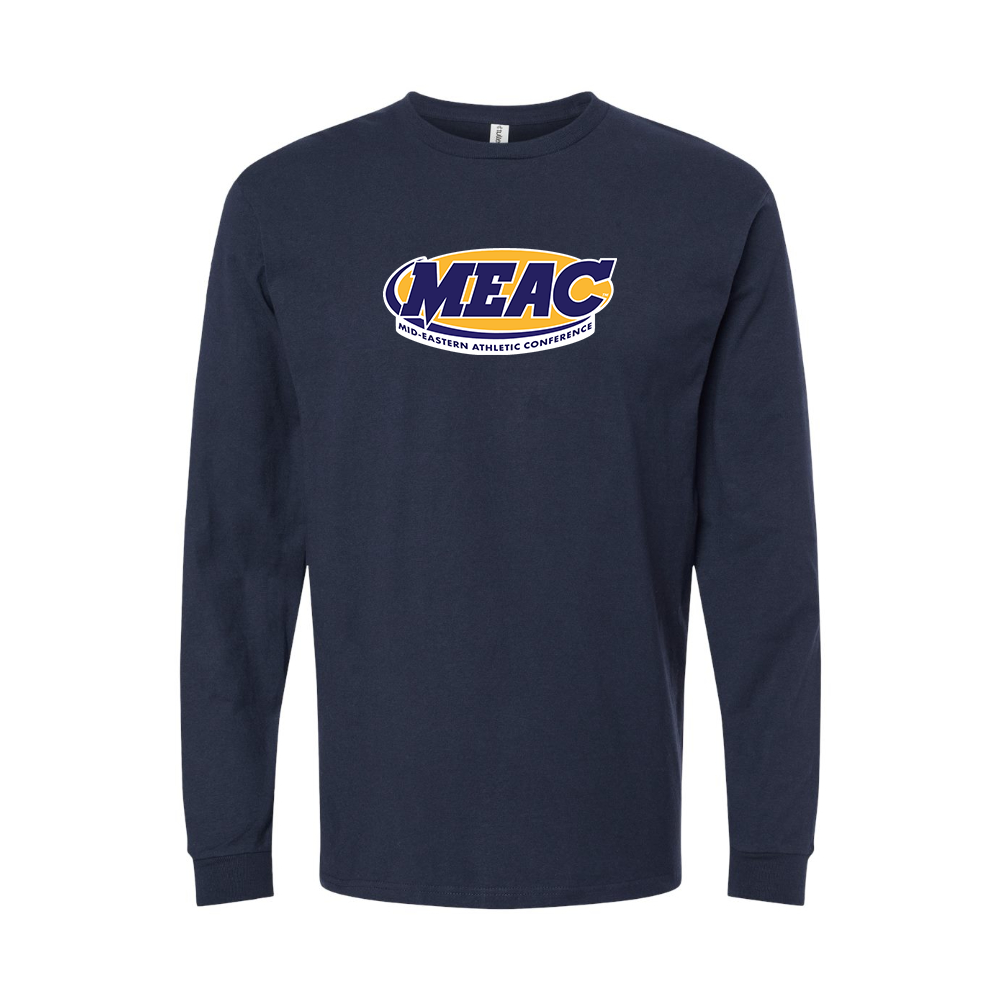 Men's Mid Eastern Athletic Conference Logo Long Sleeve T-Shirt