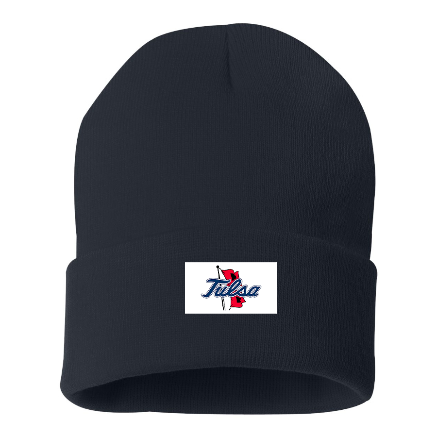 Tulsa Golden Hurricane Logo Beanie Hat