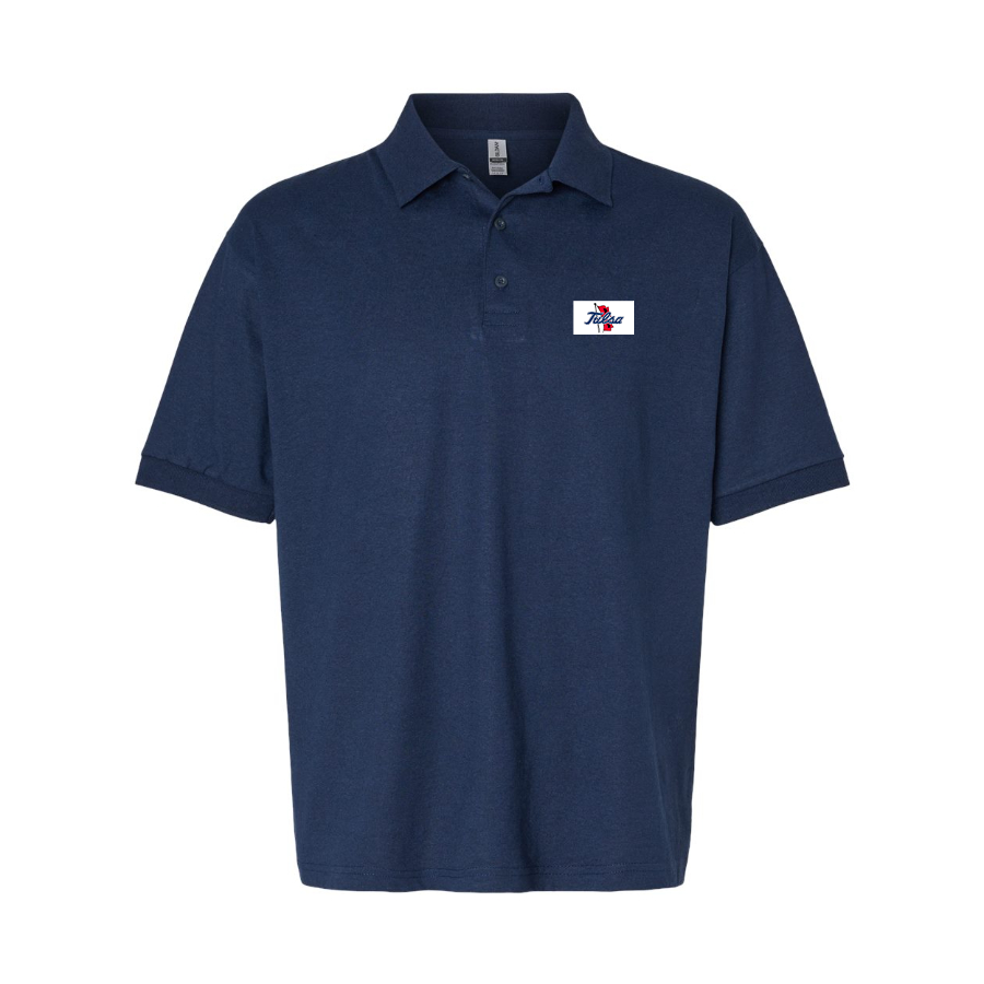 Men's Tulsa Golden Hurricane Logo Dry Blend Polo