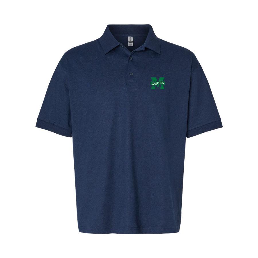 Men's Manhattan Jaspers Logo Dry Blend Polo