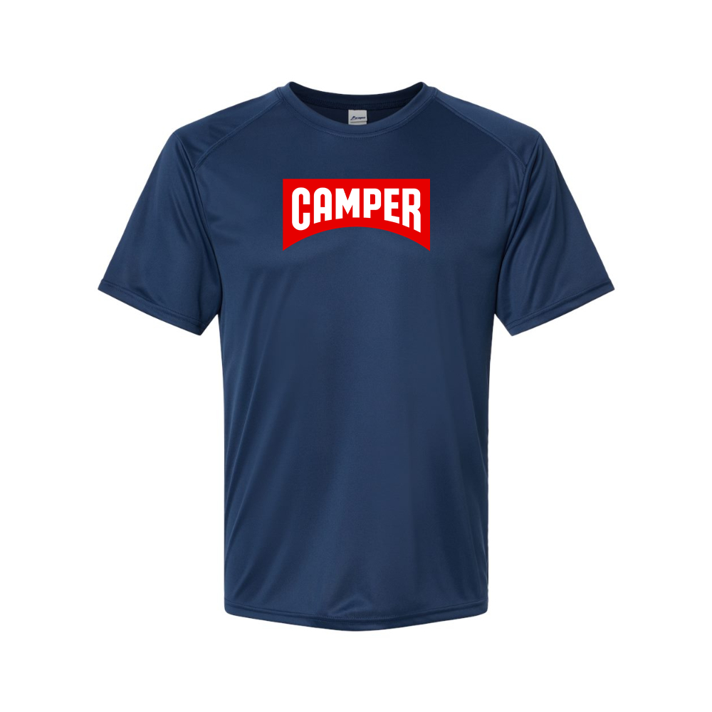 Men's Camper Logo Polyester T-Shirt