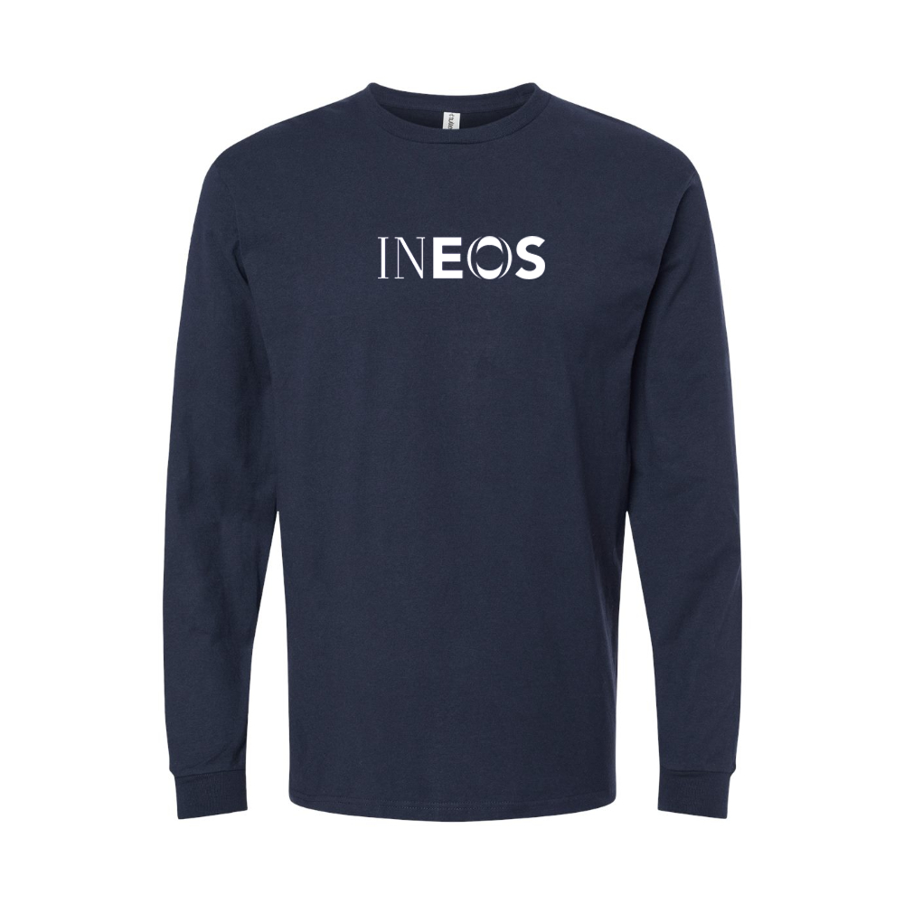 Youth INEOS Logo Cotton Long Sleeve T-Shirt