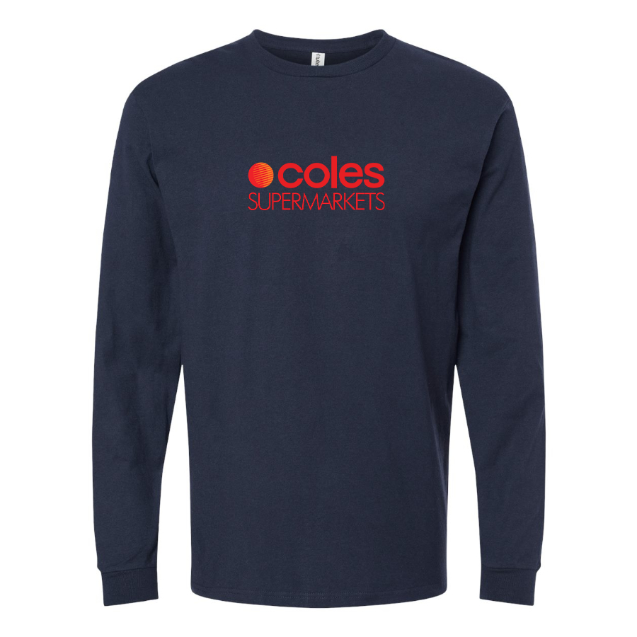 Youth Coles Supermarket Cotton Long Sleeve T-Shirt