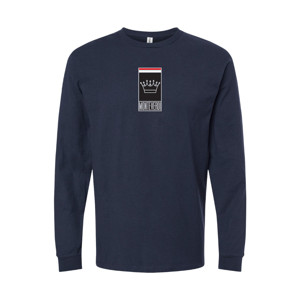 Men's Monteverdi Logo Long Sleeve T-Shirt