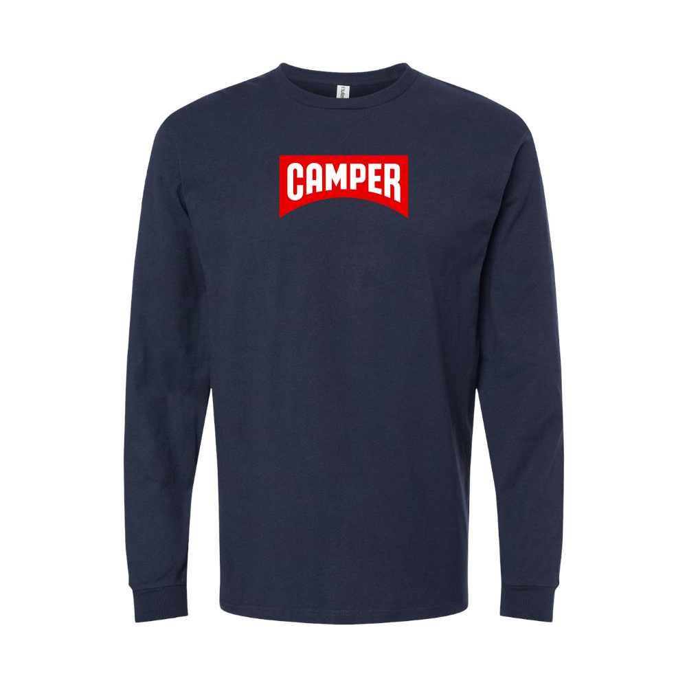 Youth Camper Logo Cotton Long Sleeve T-Shirt