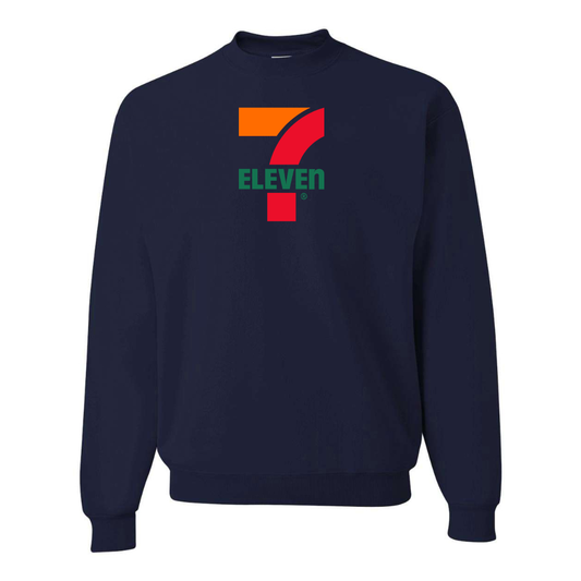 Men's 7 Eleven Logo  JERZEES NuBlend Crewneck Sweatshirt