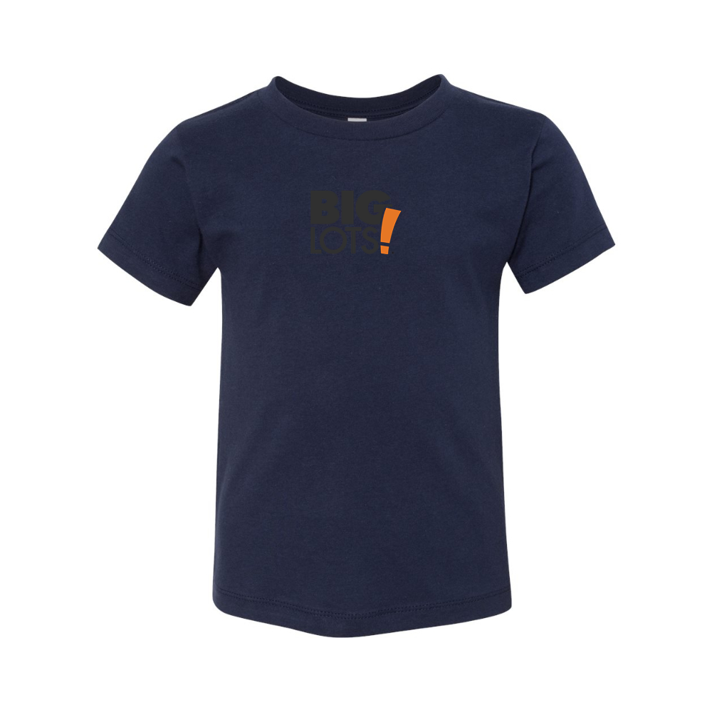 Big Lots Logo BELLA  CANVAS Toddler Jersey Tee