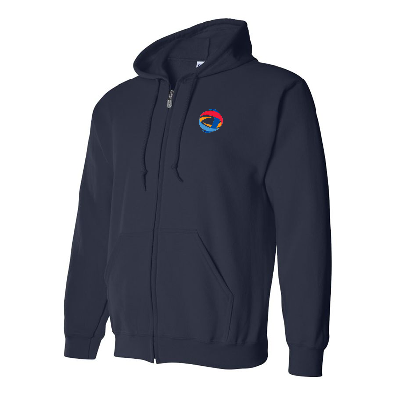 Men's Total Logo Zipper Hoodie