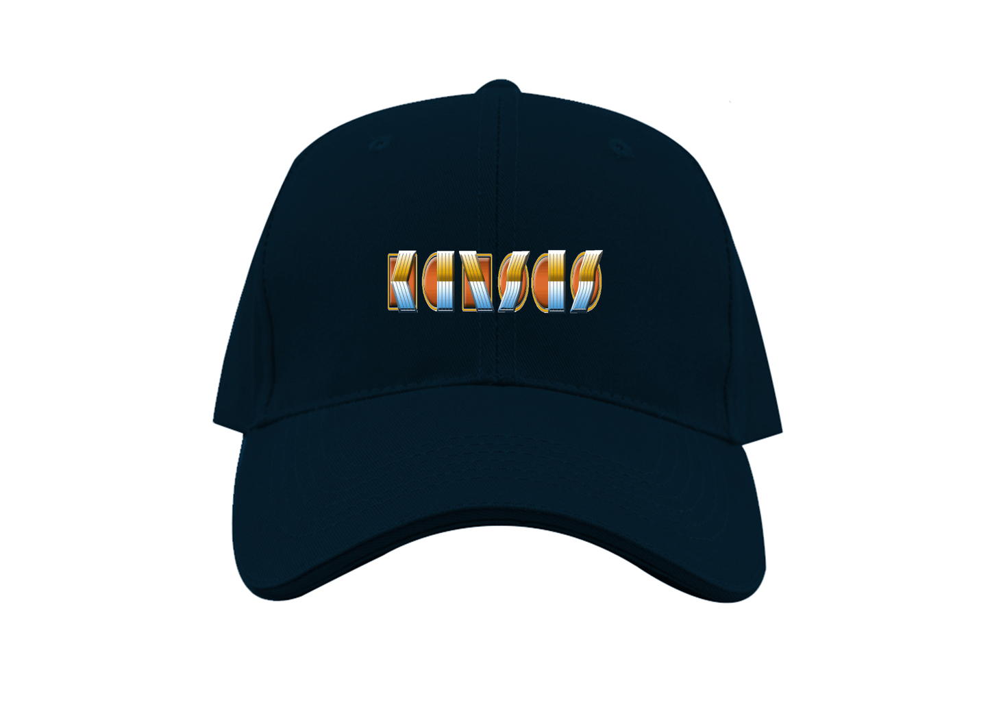 Kansas Logo Dad Baseball Cap Hat