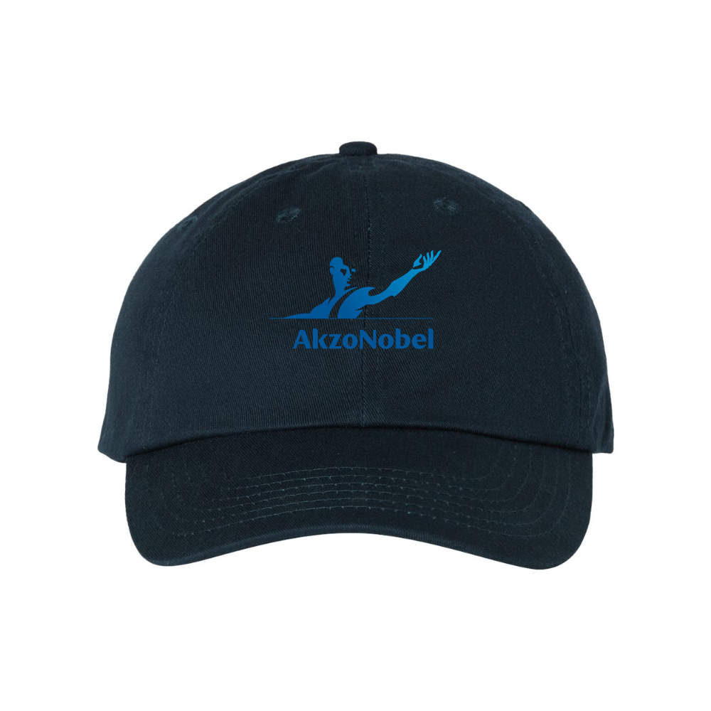 AkzoNobel Logo  Valucap Adult Bio-Washed Classic Dad Hat