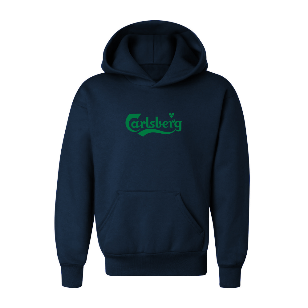 Youth Carlsbery Logo Pullover Hoodie