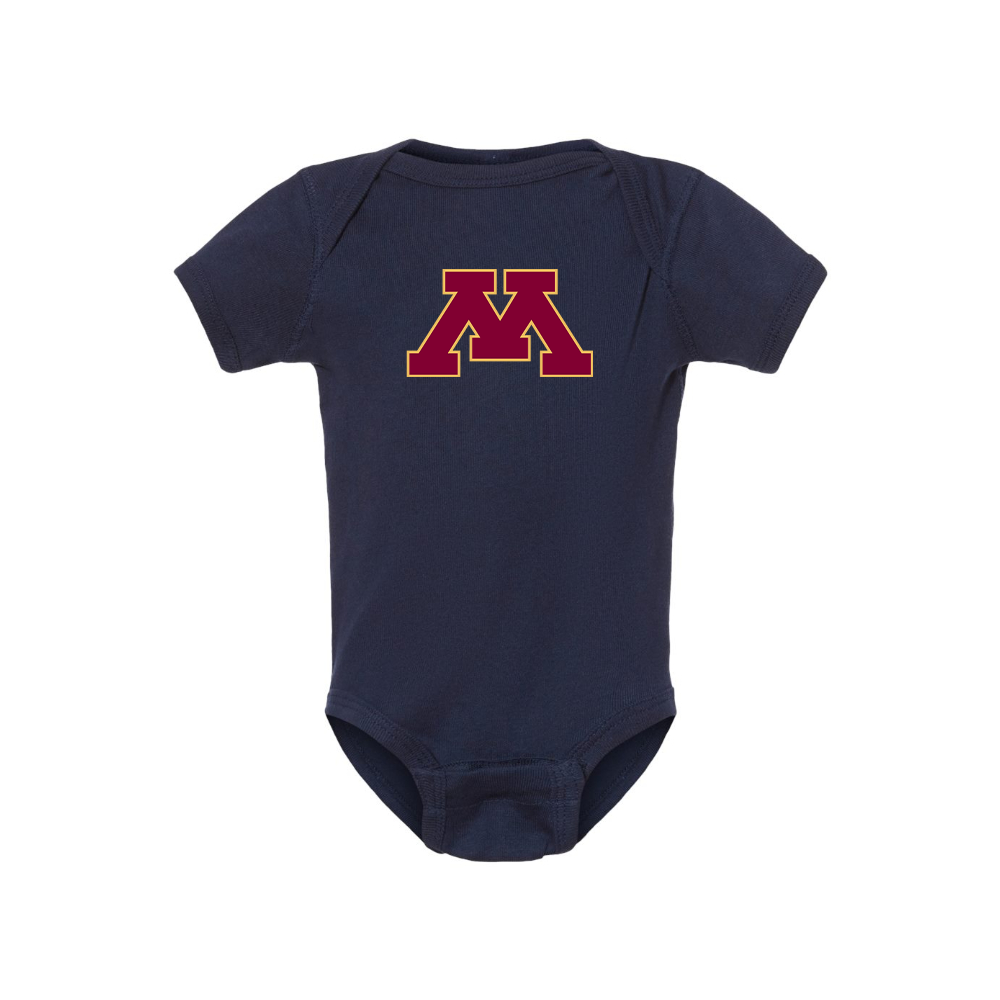 Minnesota Golden Gophers Logo Baby Romper Onesie