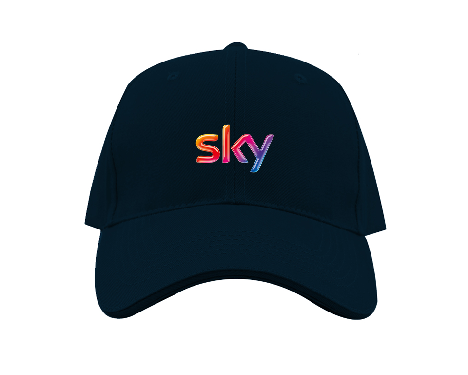 Sky Logo Dad Baseball Cap Hat
