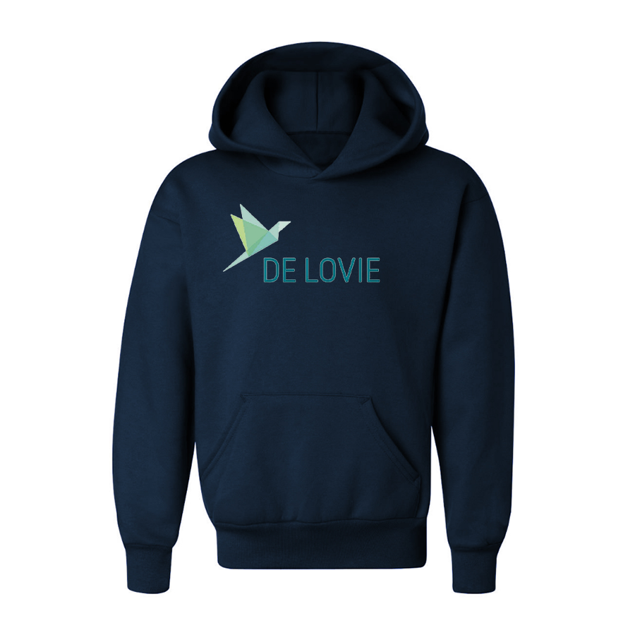 Youth De Lovie Logo Pullover Hoodie