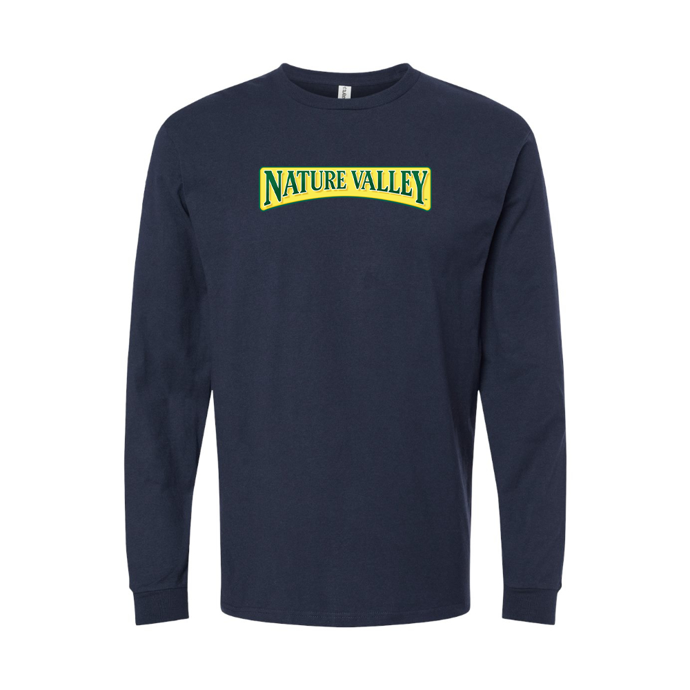 Youth Nature Valley Logo Cotton Long Sleeve T-Shirt