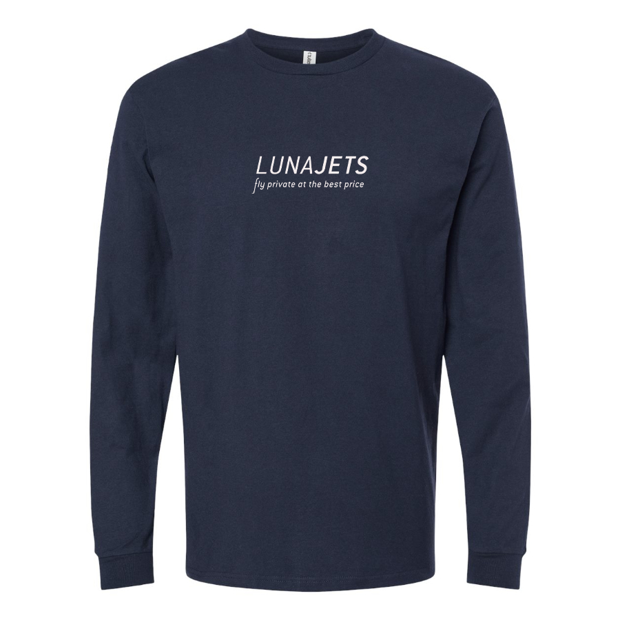 Youth LunaJets Logo Cotton Long Sleeve T-Shirt