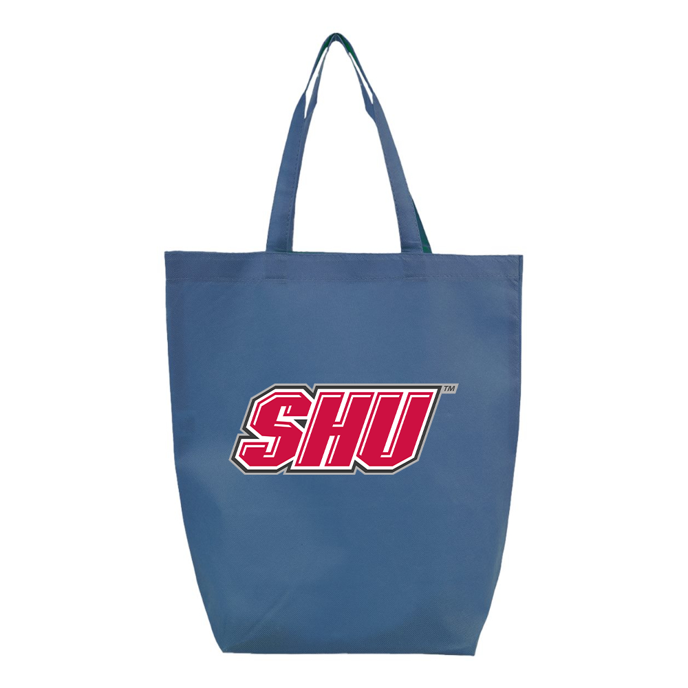 Sacred Heart Pioneers Logo Q-Tees Non-Woven Gusset Bottom Tote