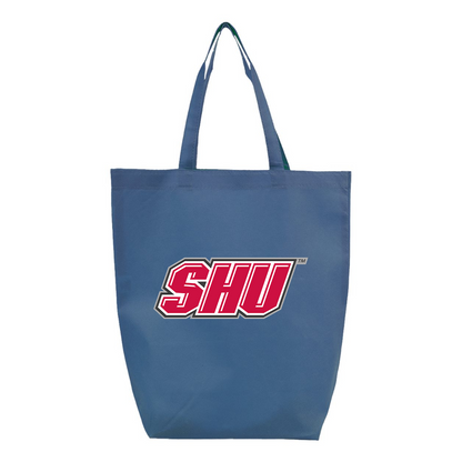 Sacred Heart Pioneers Logo Q-Tees Non-Woven Gusset Bottom Tote