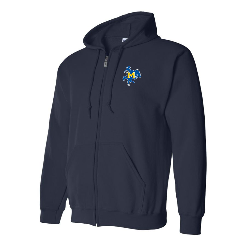 Men's McNeese State Cowboys Logo Zipper Hoodie