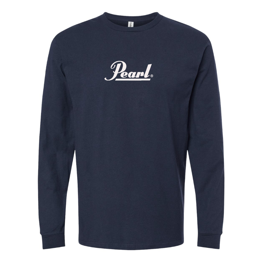 Youth Pearl Logo Cotton Long Sleeve T-Shirt