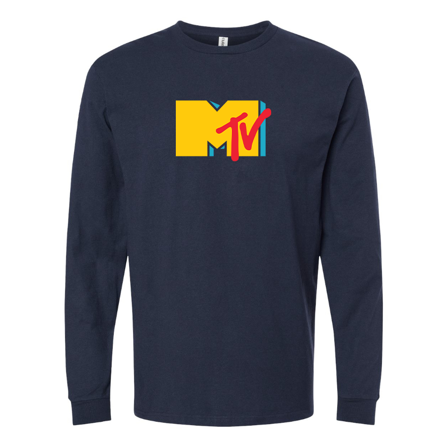 Men's MTV Logo Long Sleeve T-Shirt