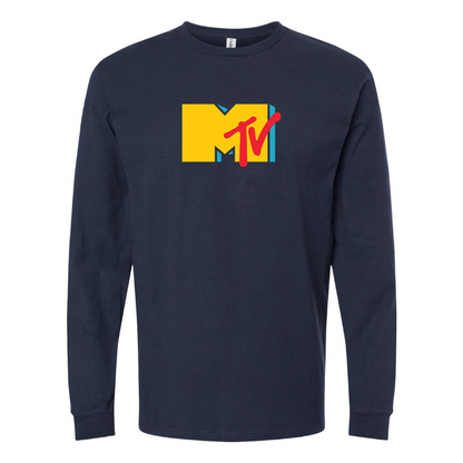 Men's MTV Logo Long Sleeve T-Shirt