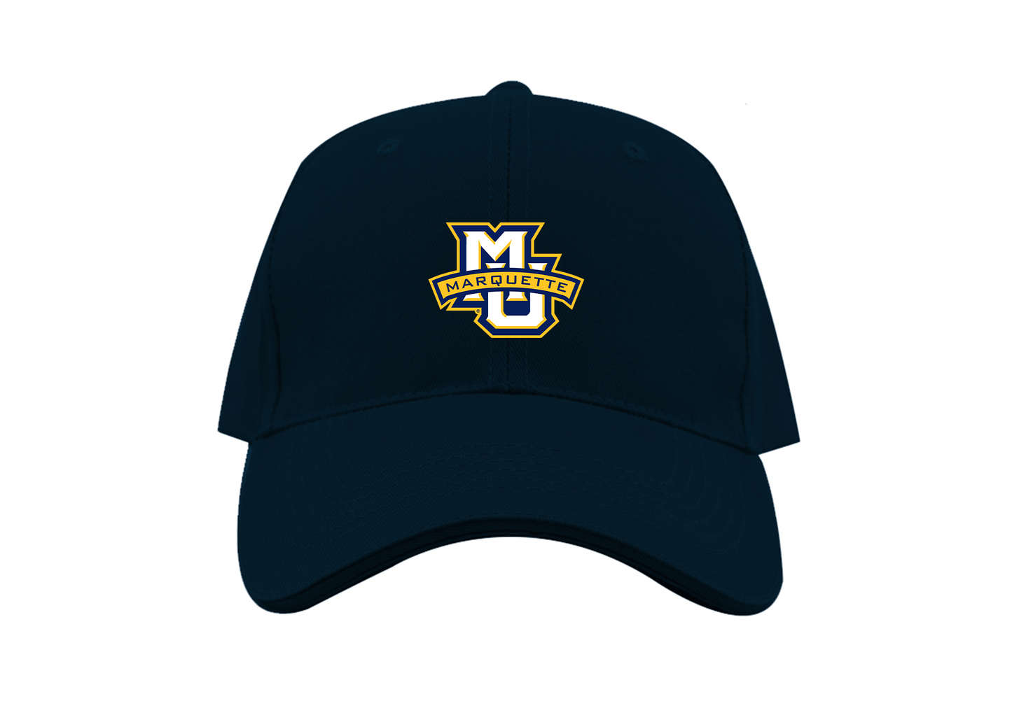 Marquette Golden Eagles Logo Dad Baseball Cap Hat
