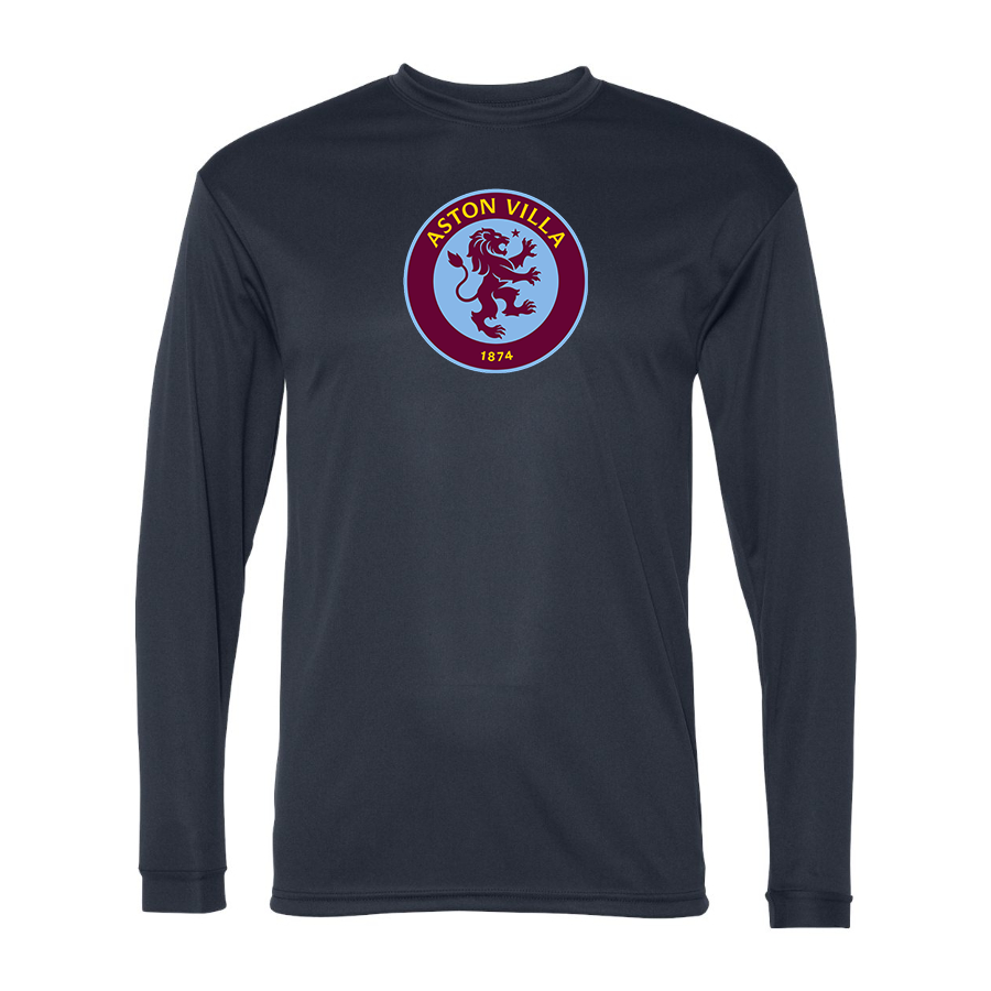Men's Aston Villa - C2 Sport - Performance Long Sleeve T-Shirt - 5104