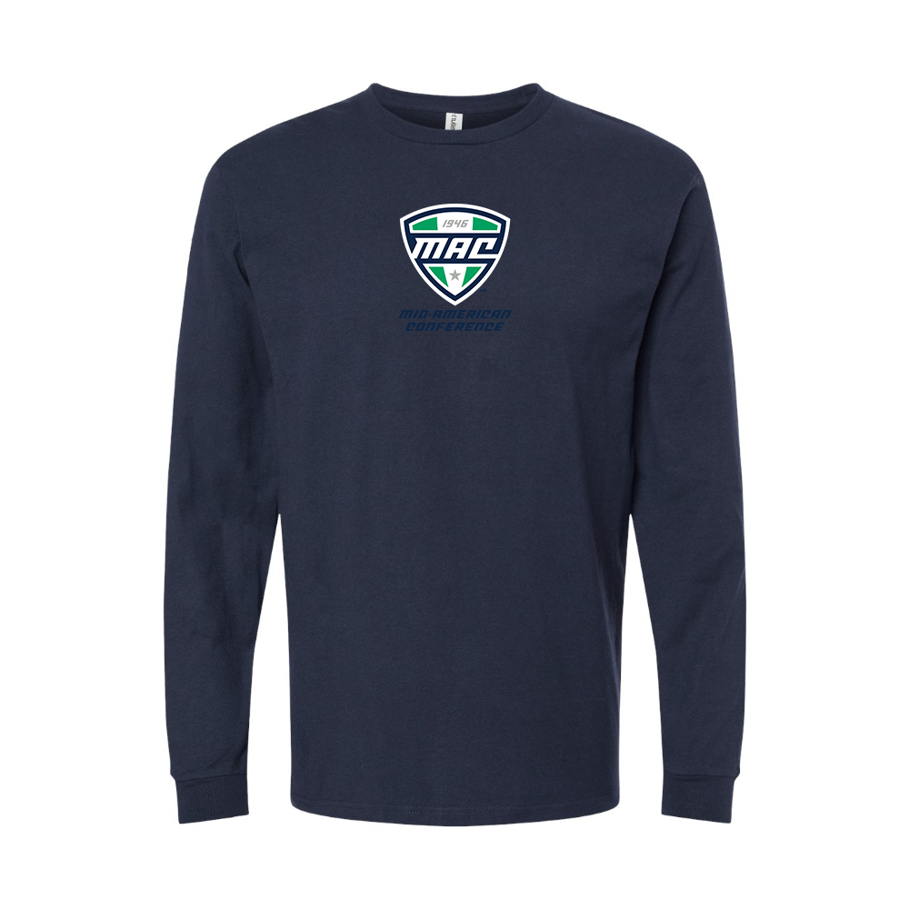 Men's Mid American Conference Logo Long Sleeve T-Shirt
