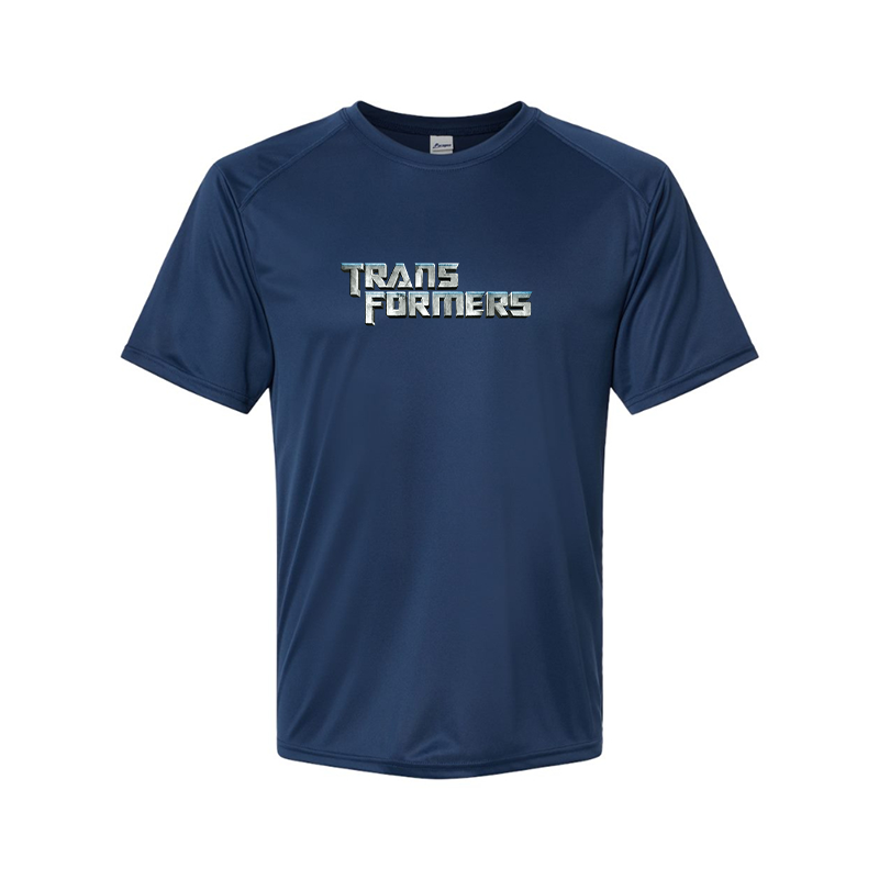 Men's Transformers Logo Polyester T-Shirt