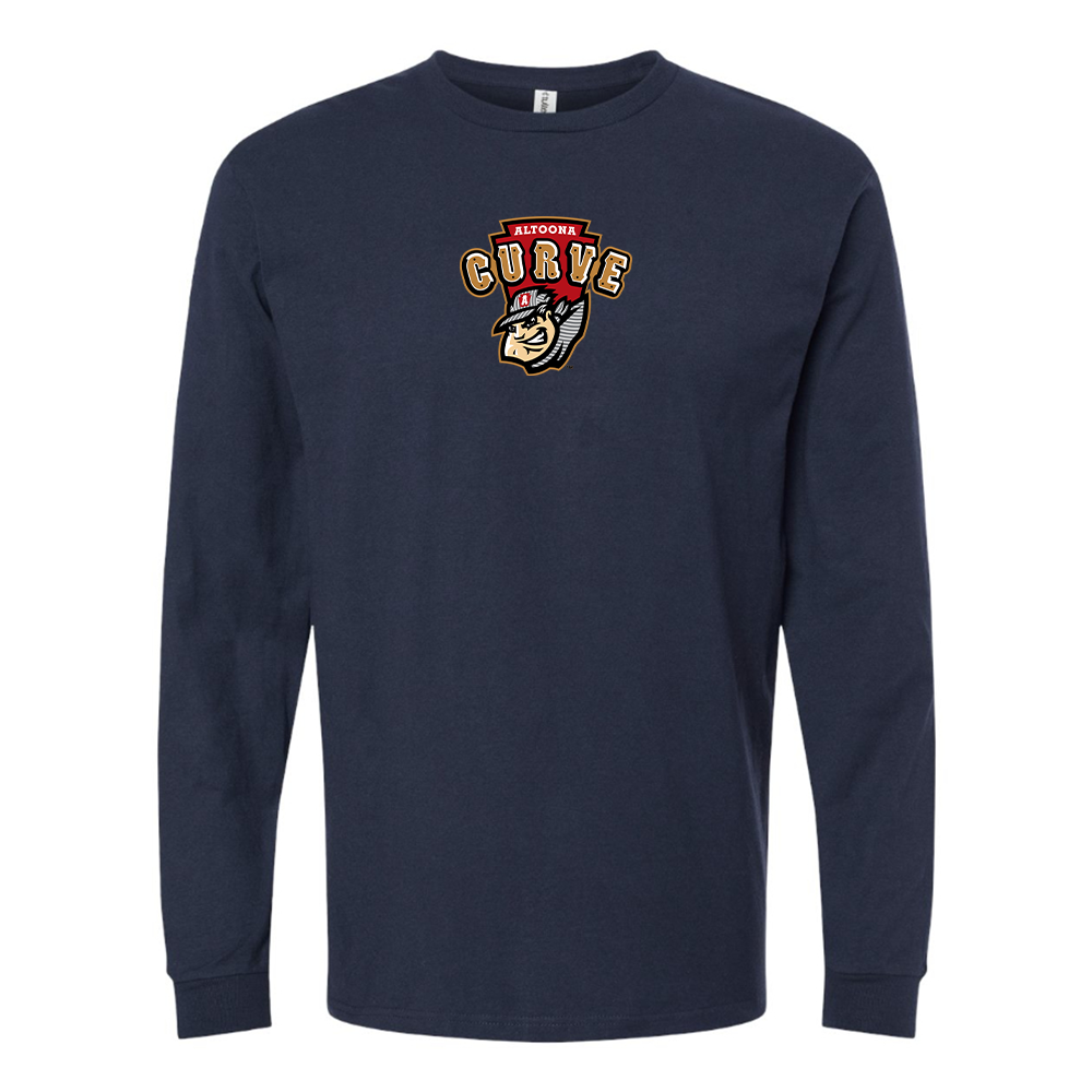 Youth Altoona Curve Logo Cotton Long Sleeve T-Shirt