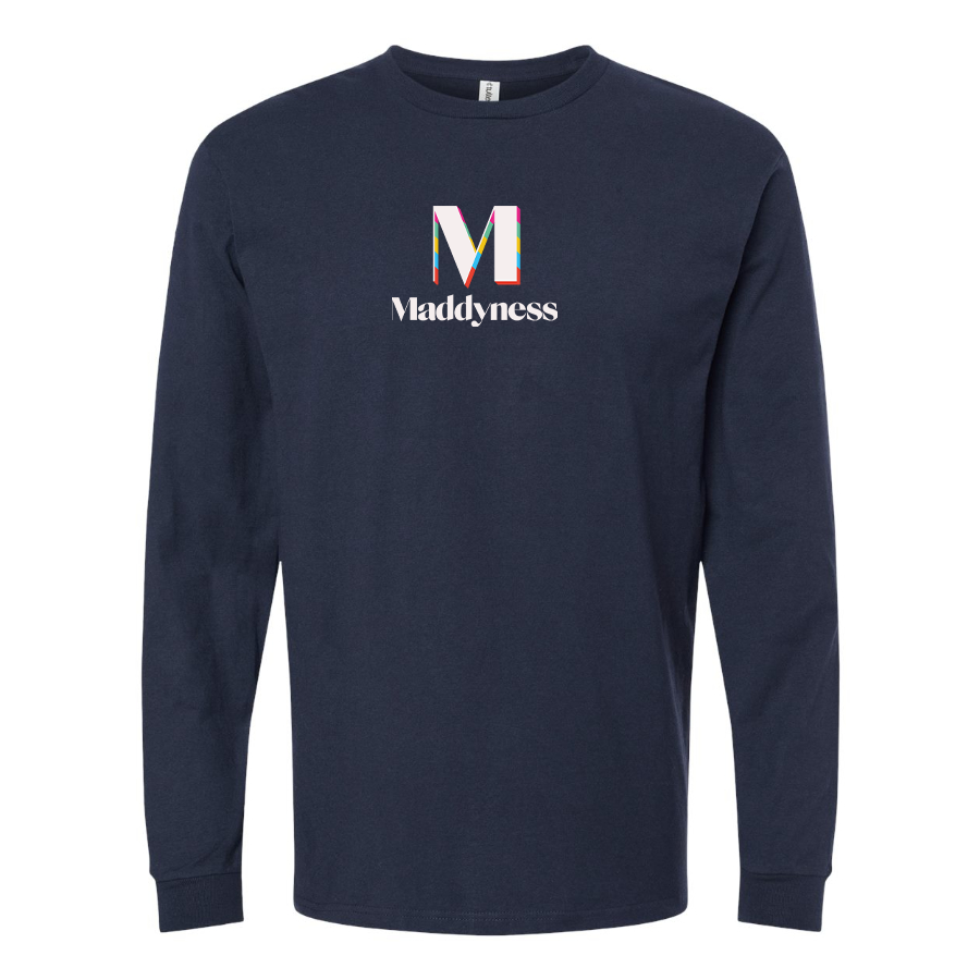 Youth Maddyness Logo Cotton Long Sleeve T-Shirt