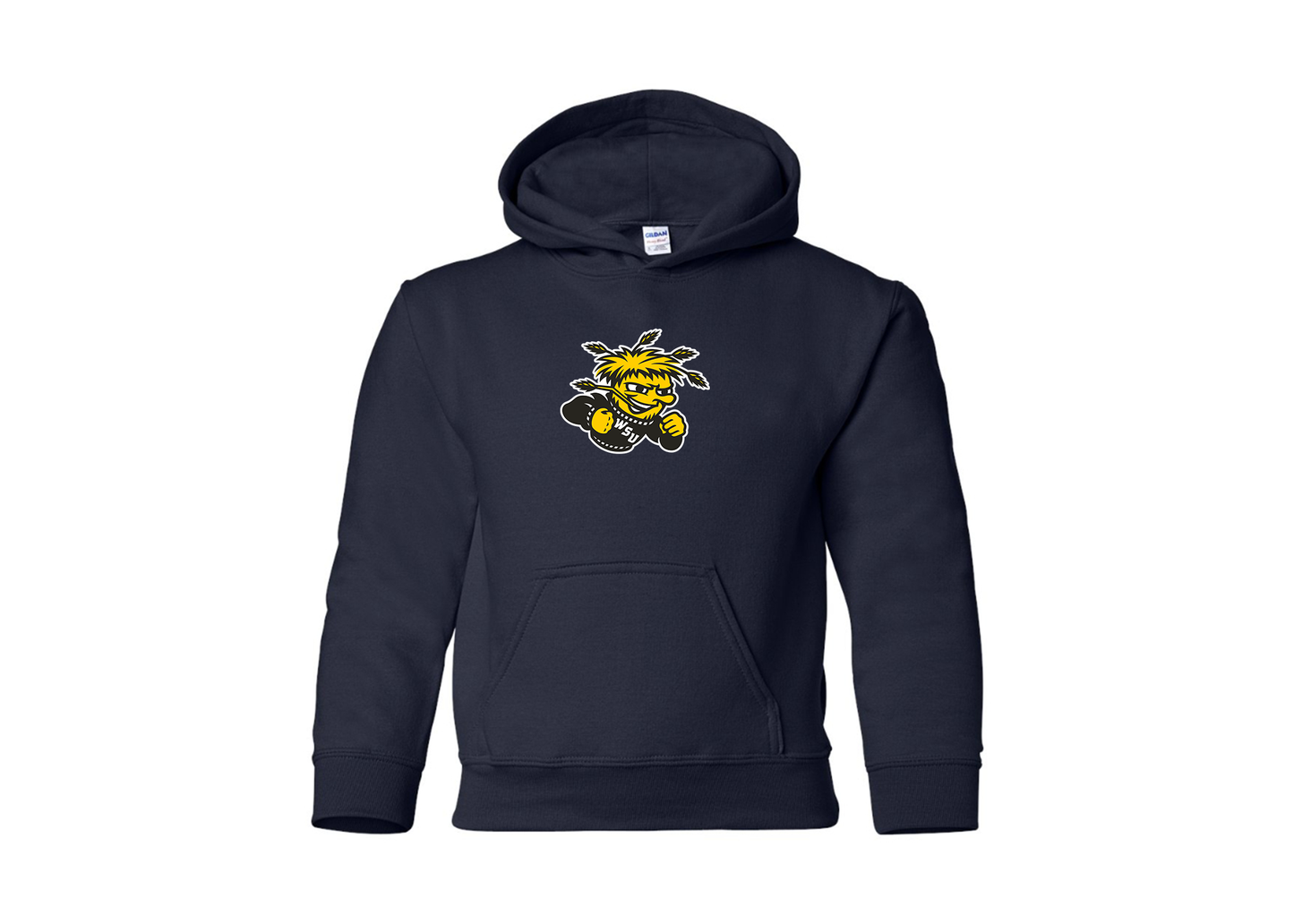 Youth Wichita State Shockers Gildan Heavy Blend  Hooded Sweatshirt
