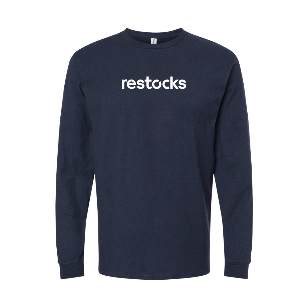 Youth Restocks Logo Cotton Long Sleeve T-Shirt