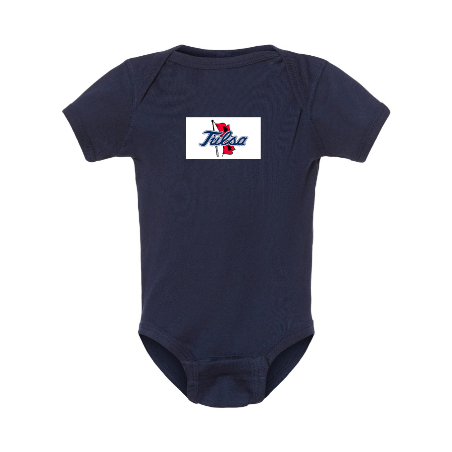 Tulsa Golden Hurricane Logo Baby Romper Onesie