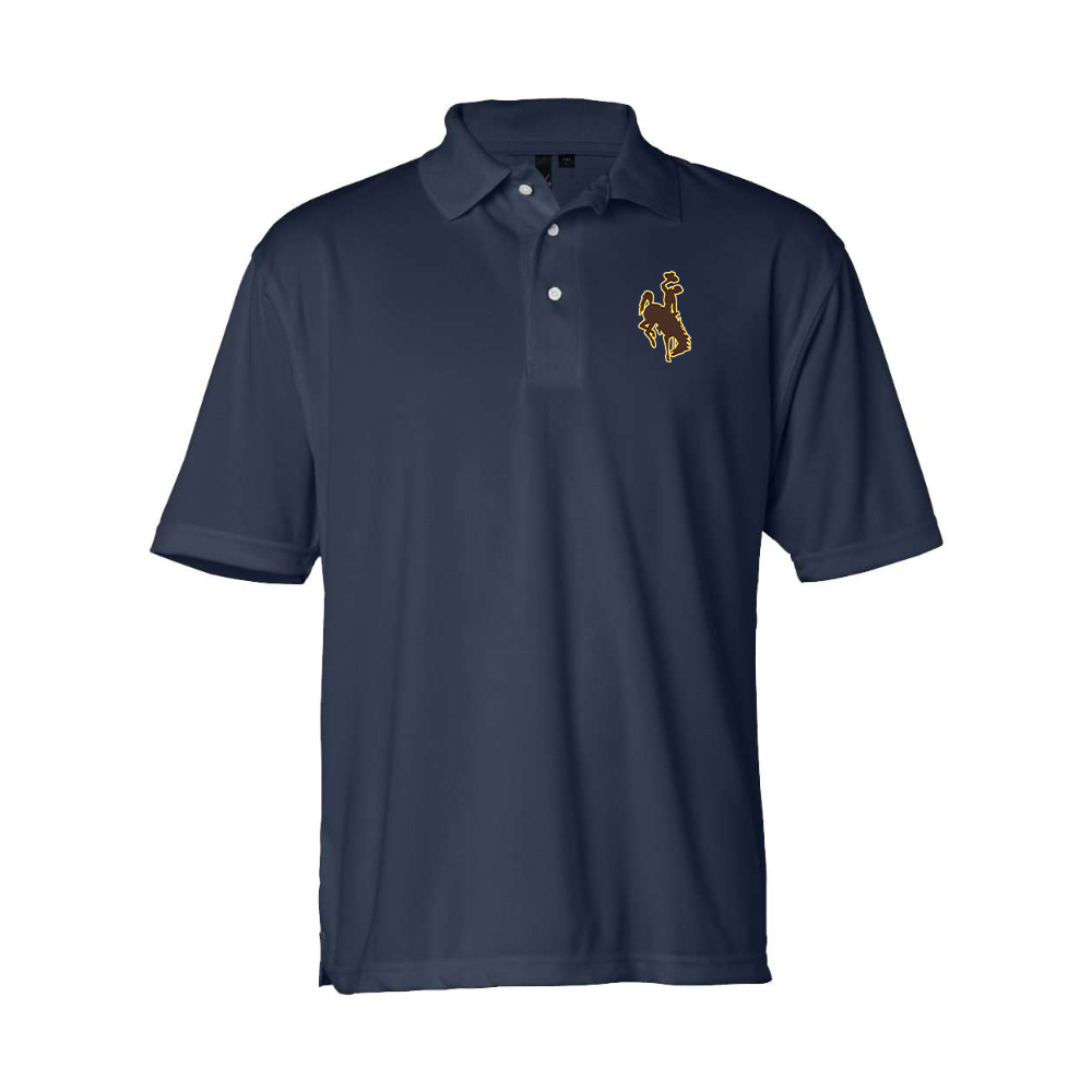 Men's Wyoming Cowboys Sierra Pacific Moisture Free Mesh Polo