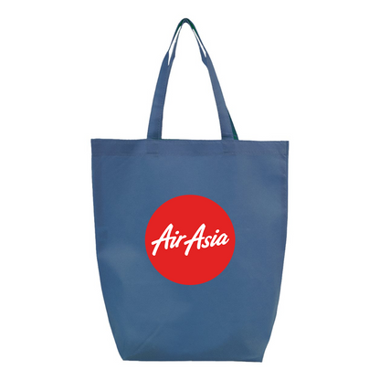 Air Asia Logo Q-Tees Non-Woven Gusset Bottom Tote