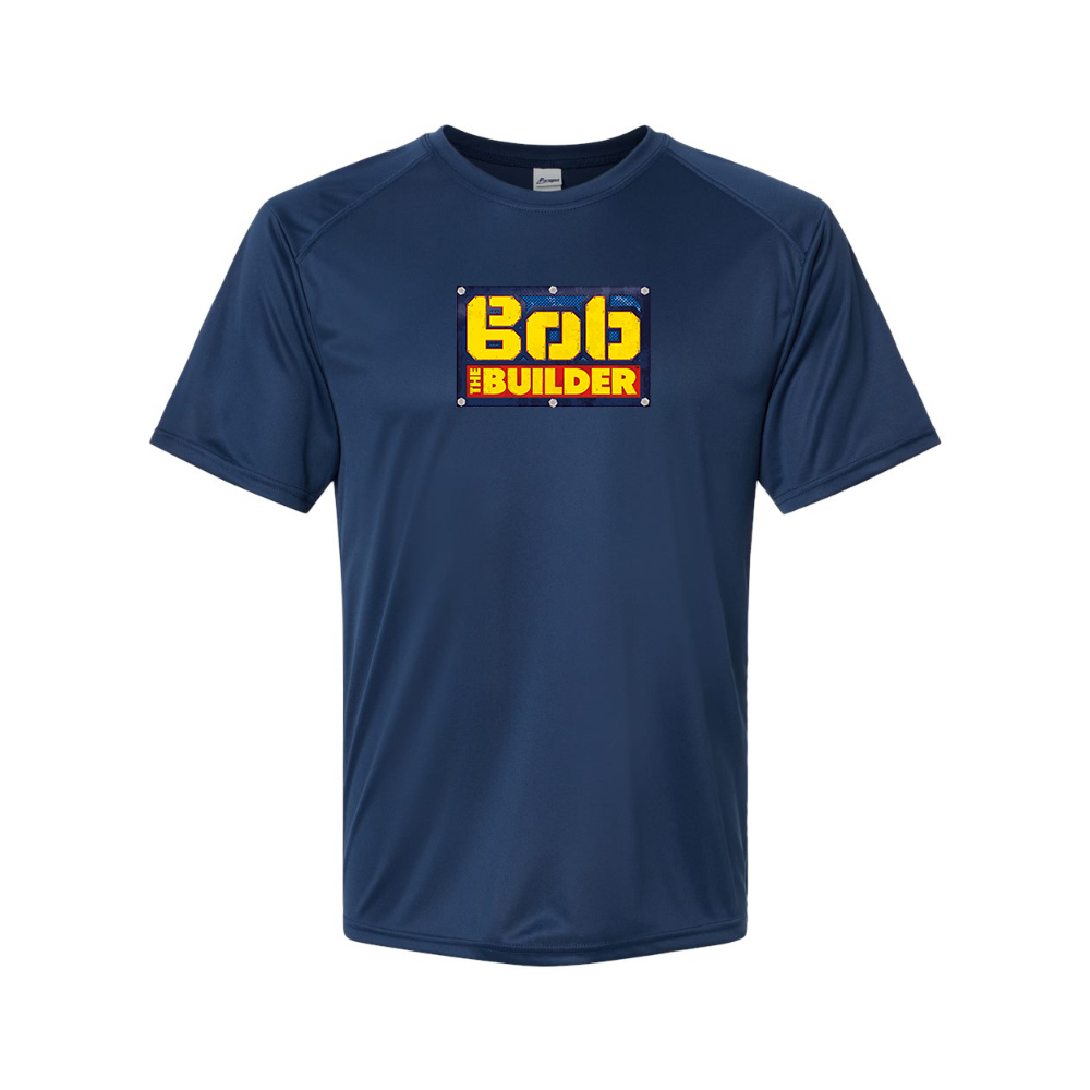 Men's Bob the Builder Logo Polyester T-Shirt
