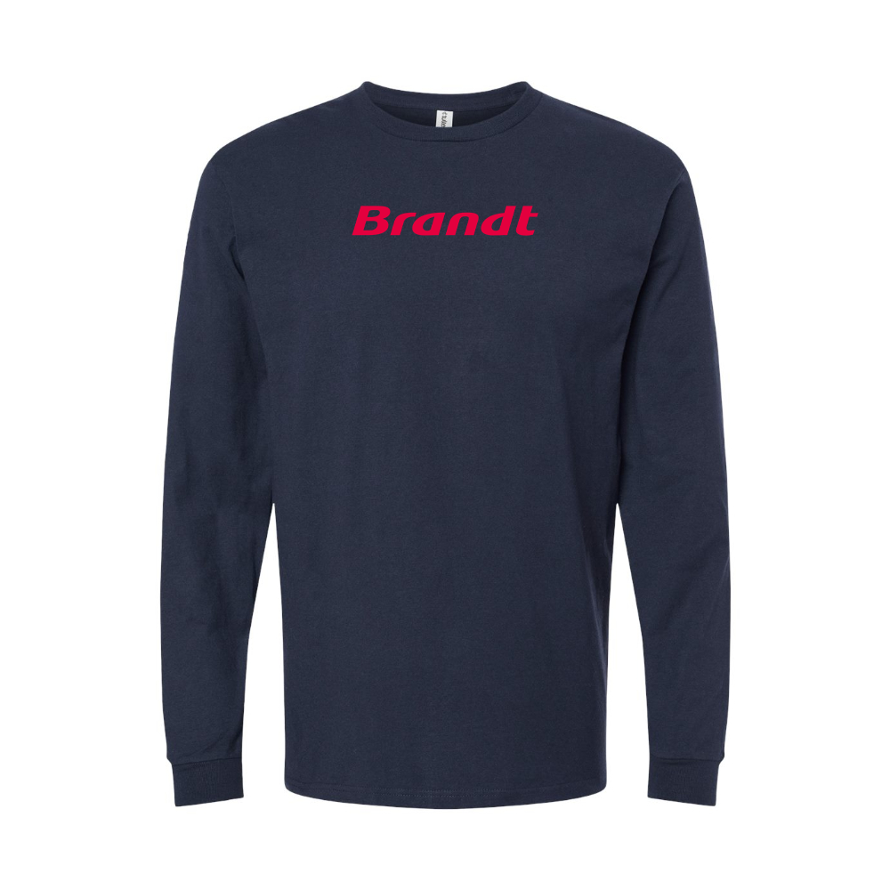 Youth Brandt Logo Cotton Long Sleeve T-Shirt