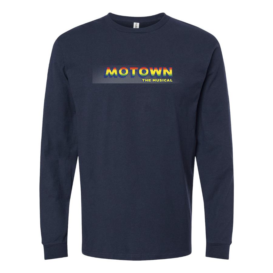 Men's Motown the Musical Logo Long Sleeve T-Shirt