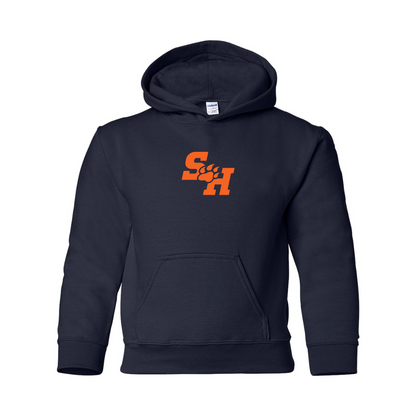 Youth Sam Houston State Bearkats Logo Gildan Heavy Blend  Hooded Sweatshirt