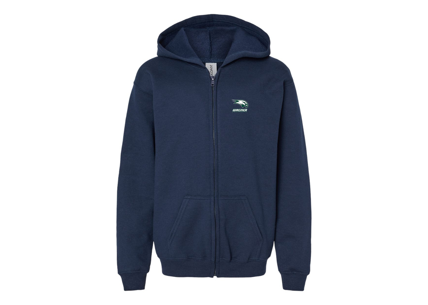 Gildan Heavy Blend Youth Wagner Seahawks Full Zip Hooded Sweatshirt