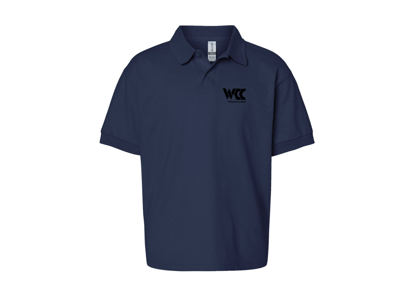 Youth West Coast Conference Gildan Dry Blend Jersey Polo