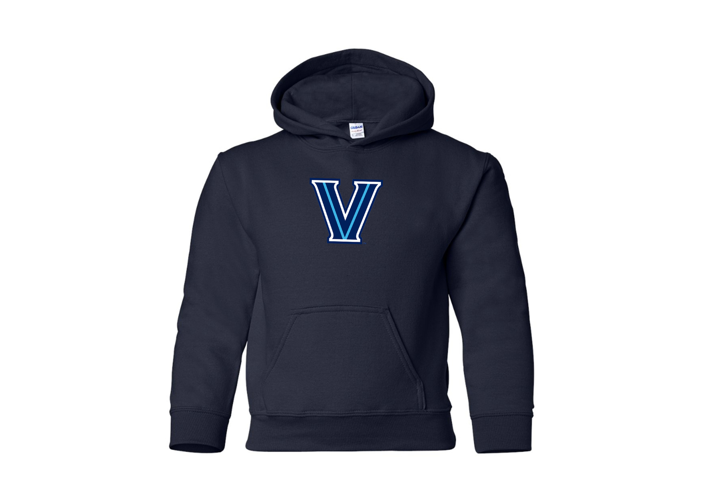 Youth Villanova Wildcats Gildan Heavy Blend  Hooded Sweatshirt
