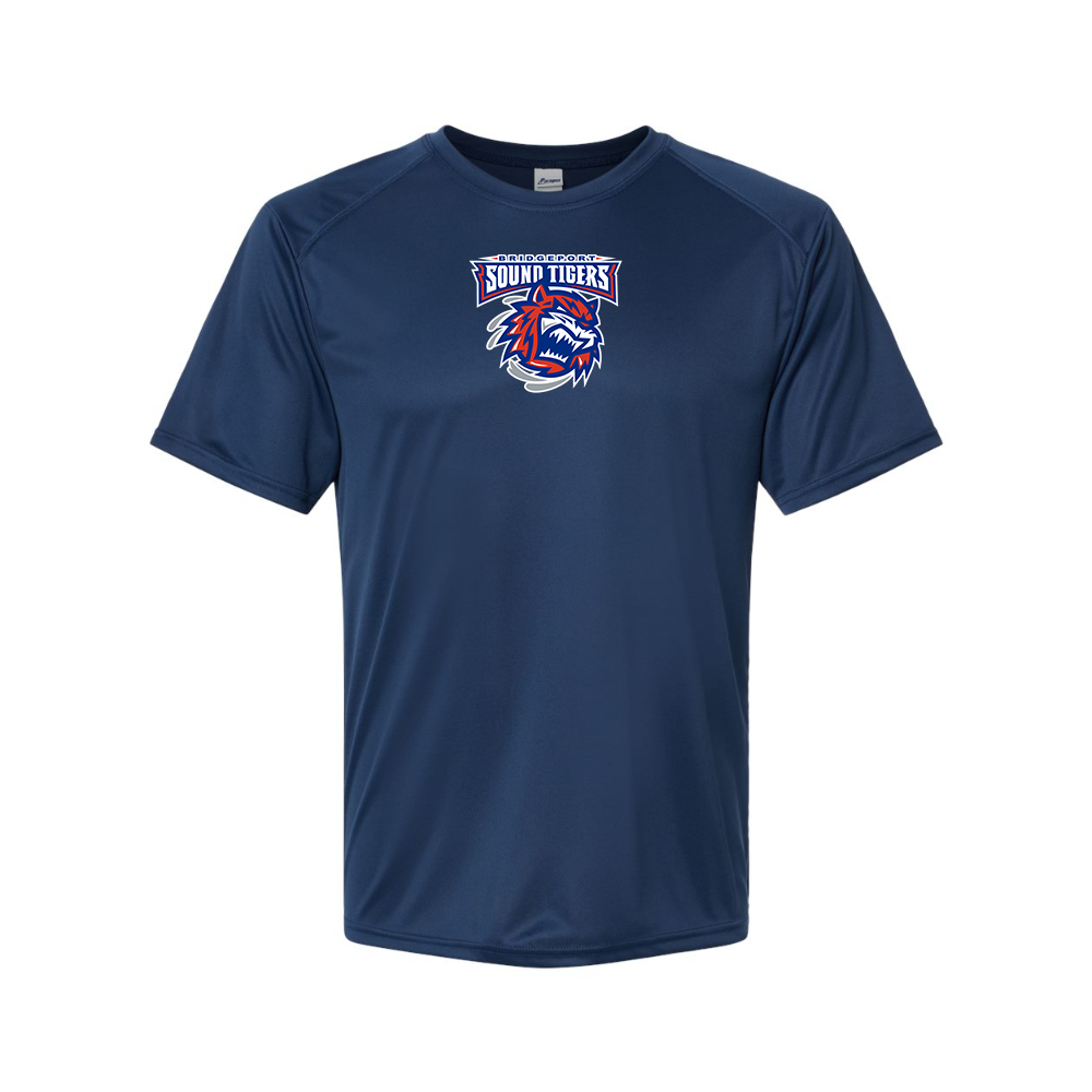 Men's Bridgeport Sound Tigers Logo Polyester T-Shirt